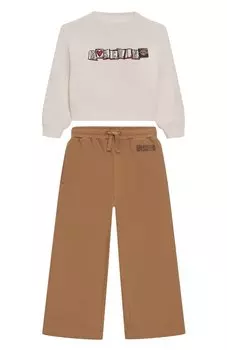 Комплект из свитшота и брюк Moschino