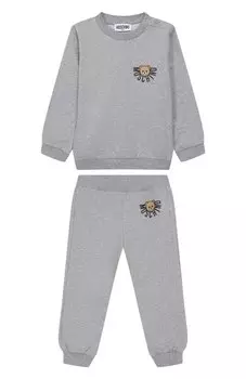 Комплект из свитшота и брюк Moschino