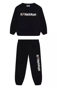 Комплект из свитшота и джоггеров Moschino