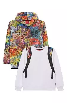 Комплект из свитшота и ветровки Sprayground