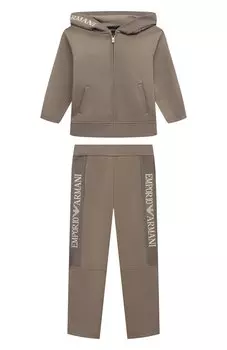 Комплект из толстовки и брюк Emporio Armani