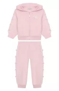 Комплект из толстовки и брюк Monnalisa