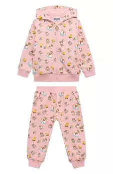 Комплект из толстовки и брюк Moschino