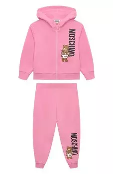 Комплект из толстовки и брюк Moschino