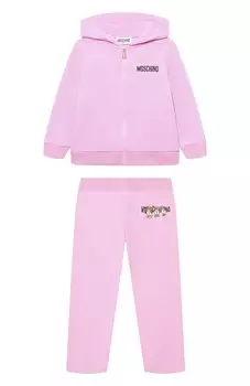 Комплект из толстовки и брюк Moschino