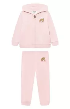 Комплект из толстовки и брюк Moschino