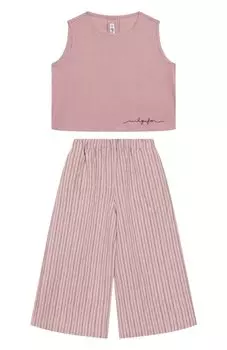 Комплект из топа и брюк Il Gufo