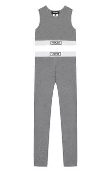 Комплект из топа и легинсов Versace