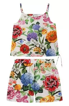 Комплект из топа и шорт Dolce & Gabbana