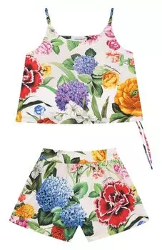 Комплект из топа и шорт Dolce & Gabbana