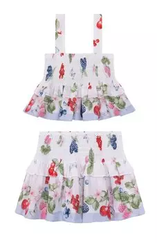 Комплект из топа и юбки Monnalisa