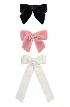 Комплект из трех бантов Pink.Olivka