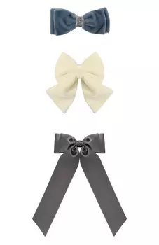 Комплект из трех бантов Pink.Olivka