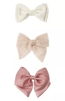 Комплект из трех бантов Pink.Olivka