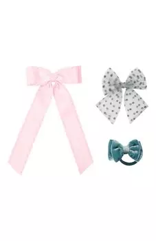 Комплект из трех бантов Pink.Olivka