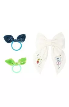 Комплект из трех бантов School Pink.Olivka