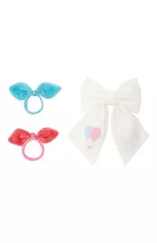 Комплект из трех бантов School Pink.Olivka