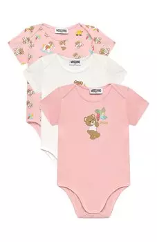 Комплект из трех боди Moschino