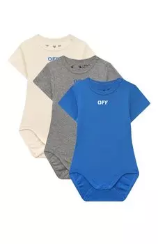 Комплект из трех боди Off-White