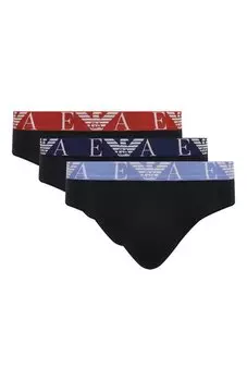 Комплект из трех брифов Emporio Armani