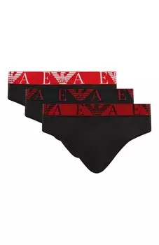 Комплект из трех брифов Emporio Armani