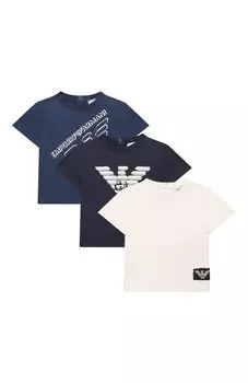 Комплект из трех футболок Emporio Armani