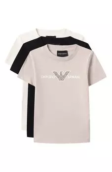 Комплект из трех футболок Emporio Armani