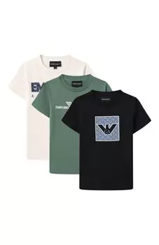 Комплект из трех футболок Emporio Armani