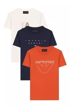 Комплект из трех футболок Emporio Armani