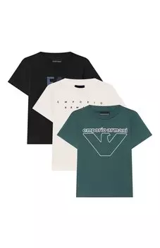 Комплект из трех футболок Emporio Armani