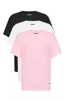 Комплект из трех хлопковых футболок Jil Sander