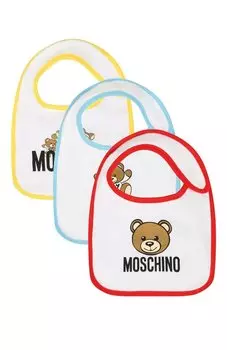 Комплект из трех нагрудников Moschino