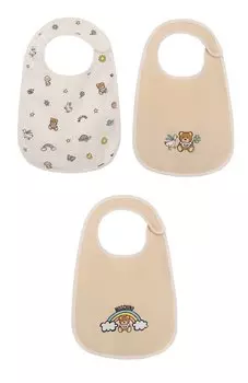 Комплект из трех нагрудников Moschino