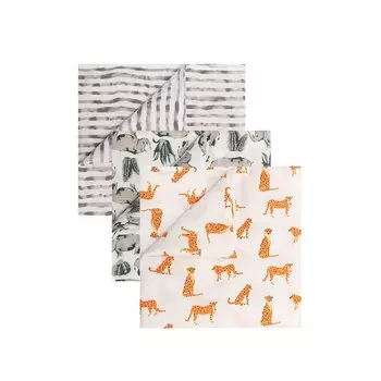 Комплект из трех пеленок Aden+Anais