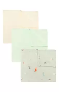 Комплект из трех пеленок BUBA KIDS