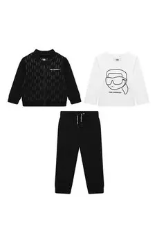 Комплект из трех предметов Karl Lagerfeld Kids