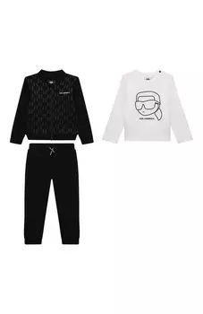 Комплект из трех предметов Karl Lagerfeld Kids