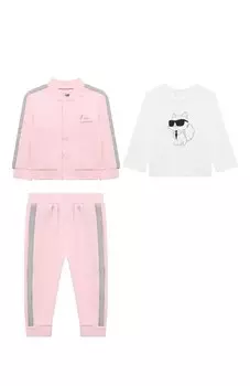 Комплект из трех предметов Karl Lagerfeld Kids
