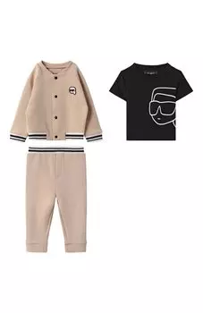 Комплект из трех предметов Karl Lagerfeld Kids