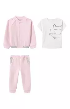 Комплект из трех предметов Karl Lagerfeld Kids