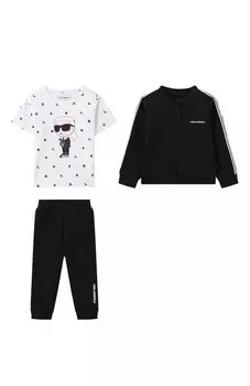 Комплект из трех предметов Karl Lagerfeld Kids
