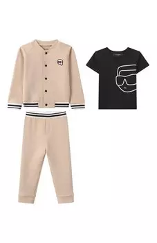 Комплект из трех предметов Karl Lagerfeld Kids