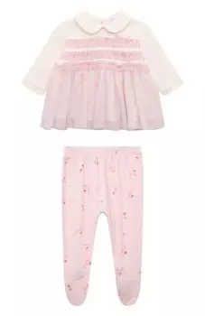 Комплект из туники и ползунков Monnalisa