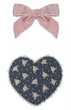 Комплект из заколки и банта Pink.Olivka