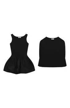 Комплект из платья и пуловера Monnalisa