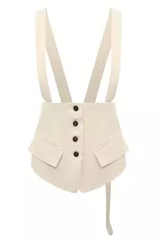 Корсет из хлопка и льна Isabel Benenato