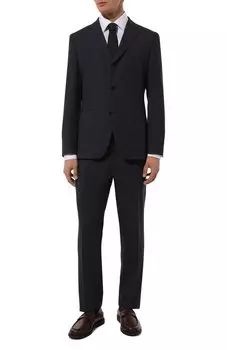 Костюм из хлопка и шерсти BOSS