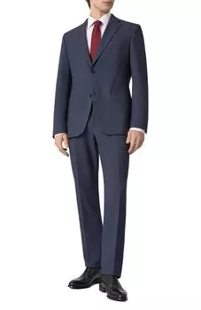 Костюм из хлопка и шерсти BOSS