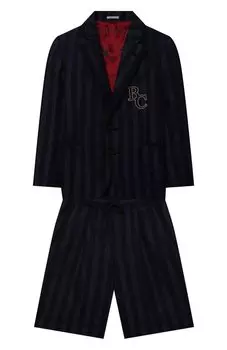 Костюм из льна и хлопка Brunello Cucinelli