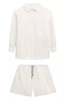 Костюм из рубашки и шорт Eleventy